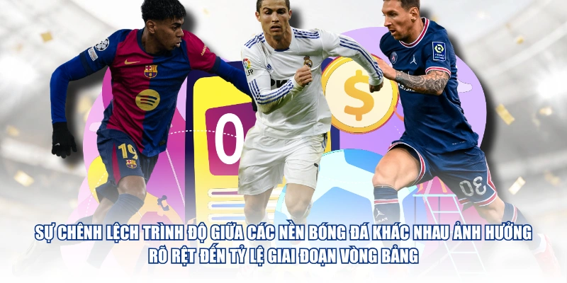 Tỷ Lệ Bóng Đá C2 Cập Nhật Và Cách Theo Dõi Chuẩn Sự chênh lệch trình độ giữa các nền bóng đá khác nhau ảnh hưởng rõ rệt đến tỷ lệ giai đoạn vòng bảng